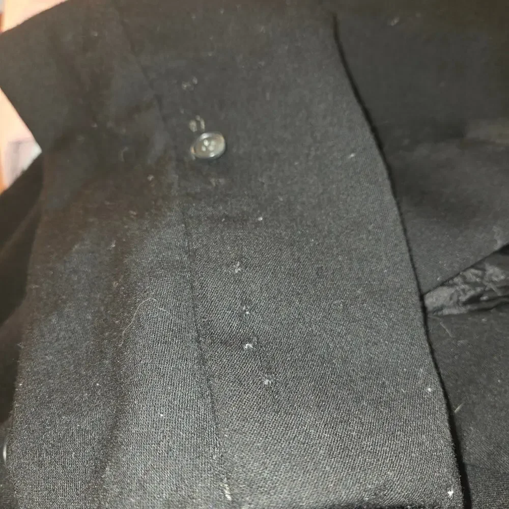 Classic Pierre Cardin Men's Black Suit Jacket Blazer
